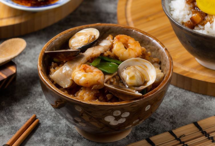 澎湖美食-魚生-海鮮炊飯