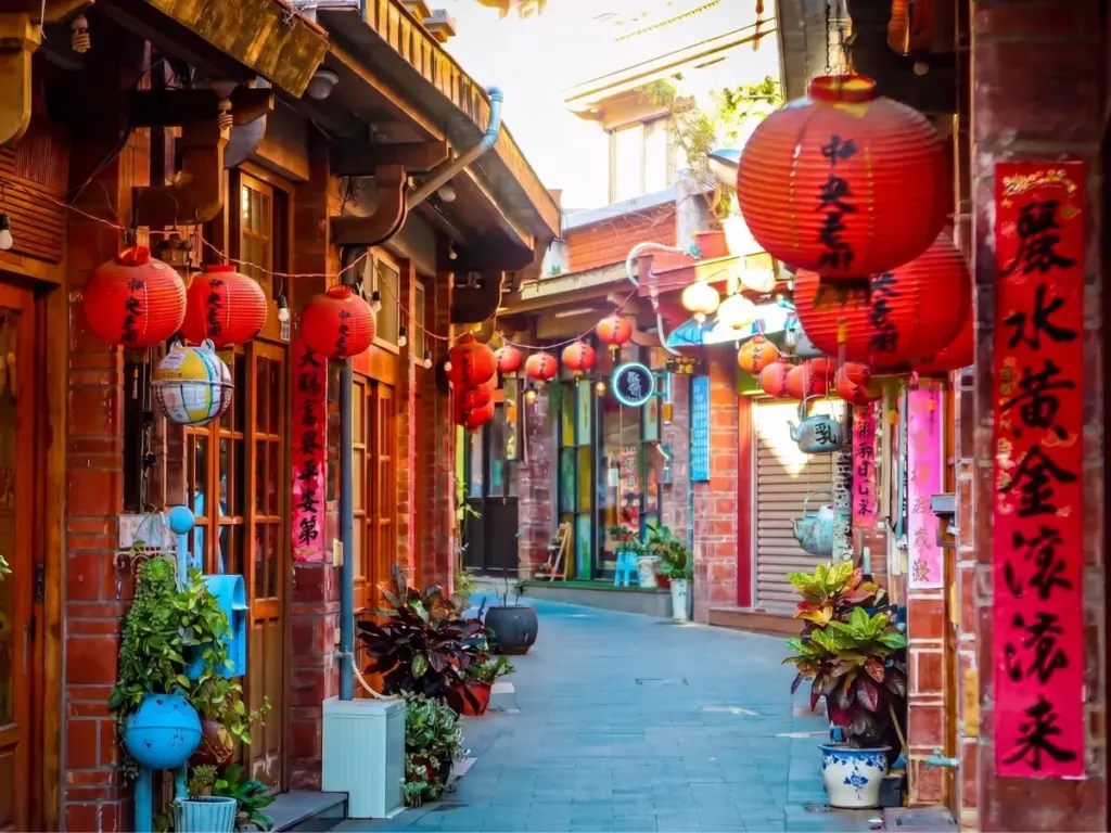 中央老街街景